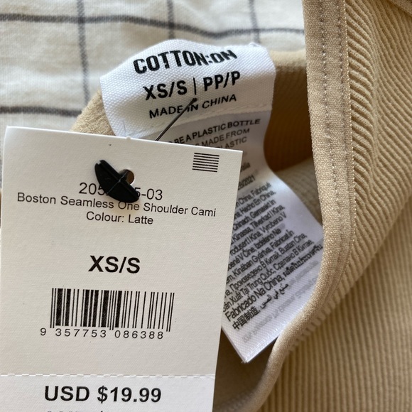 Cotton On Boston One Shoulder Cami - Picture 4 of 4